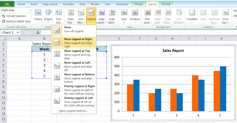 How To Change Legend Scale In Excel Chart