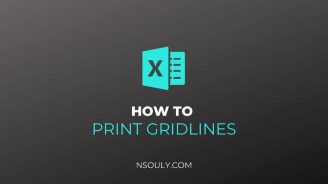 How to Print Gridlines in Excel: Step by Step Guide
